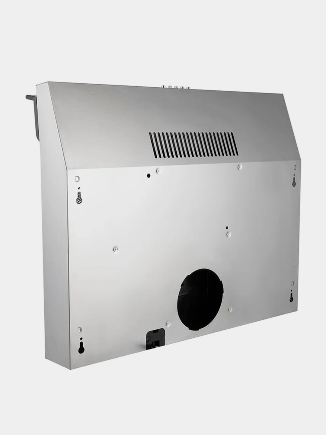 Вытяжка Centek CT-1800-60 SS, сталь, 350 м3/час, 82 Вт, 3 скорости, диаметр 120мм