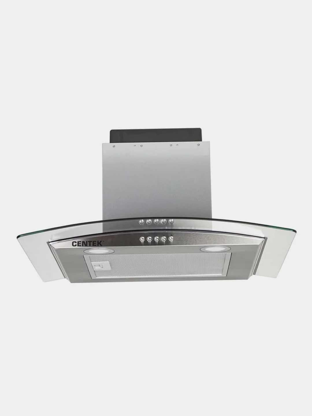 Вытяжка купольная Centek СТ-1825-60, сталь, ширина 60 см, 1100 м3/час, 233 Вт, 3 скорости