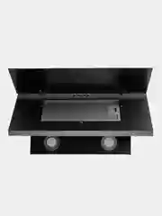 Вытяжка Centek CT-1827-60, наклонная ширина 60 см, металл+стекло, 600 м3/час, 68 Вт