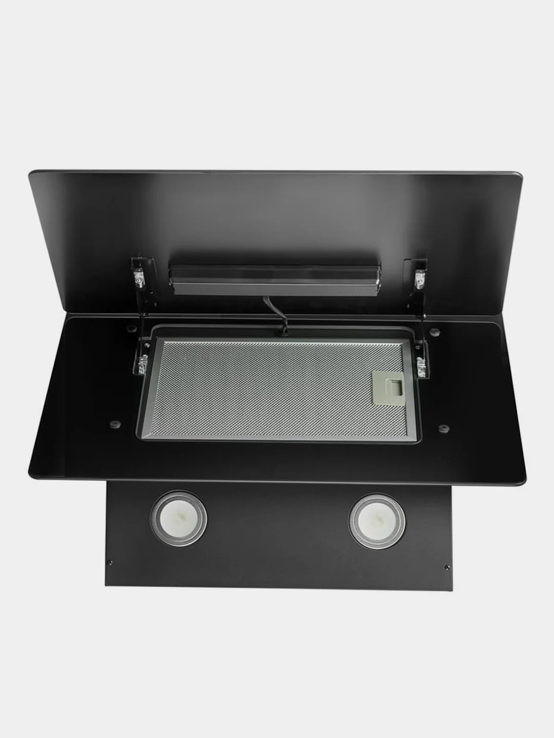Вытяжка Centek CT-1830-60 Black, 1000 м3/час (233 Вт), 3 скор, LED