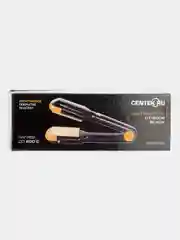 Выпрямитель Centek CT-2005 Black, 35 Вт, гофре, 4 насадки, LED индикатор, широкие пластины