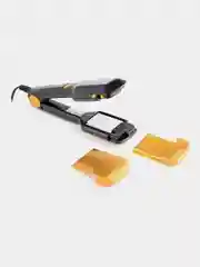 Выпрямитель Centek CT-2005 Black, 35 Вт, гофре, 4 насадки, LED индикатор, широкие пластины