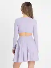 Лавандовый платье женское