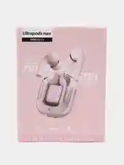 Розовый наушники беспроводные TWS, чехол на наушники, кейс, TWS гарнитура с микрофоном