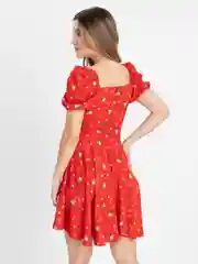 Алый платье женское легкое летнее