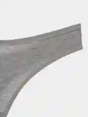 Серый трусы стринги женские, хлопковые