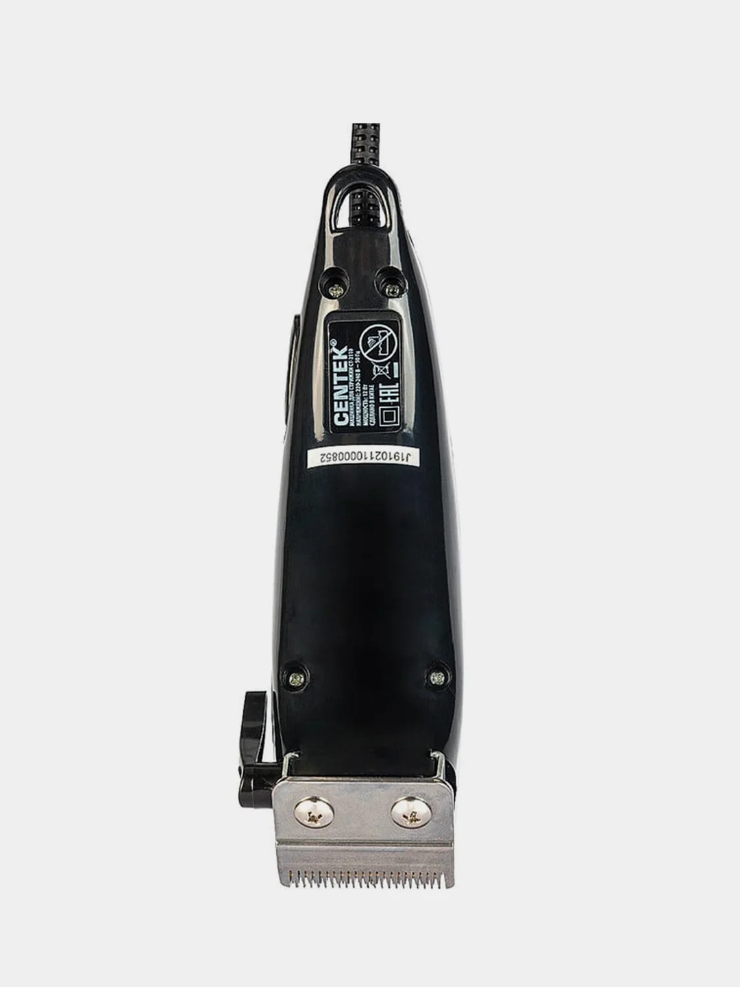 Машинка для стрижки Centek CT-2110, чёрный/золотой, титановые ножи, прорезиненный корпус