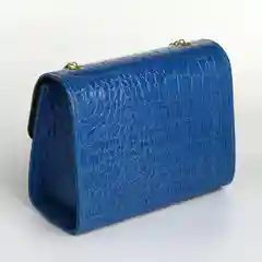 Сумка женская кросс-боди, мессенджер на клапане, 21х15х10 см, цепочка через плечо