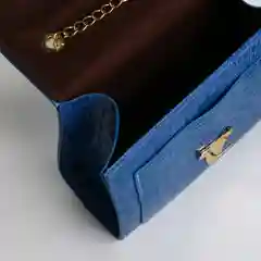 Сумка женская кросс-боди, мессенджер на клапане, 21х15х10 см, цепочка через плечо