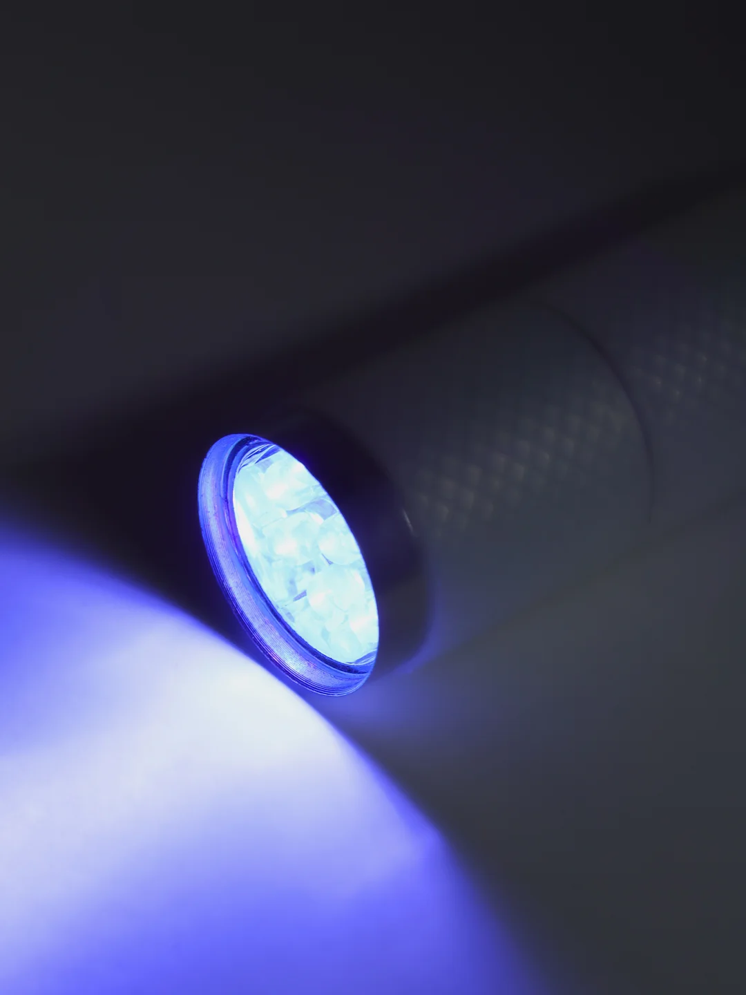 Белый ультрафиолетовый фонарик для сушки лака, ручной, светодиодный, 9LED