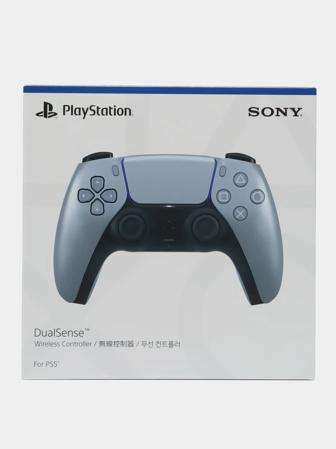 Серебряный геймпад Sony PlayStation 5 DualSense