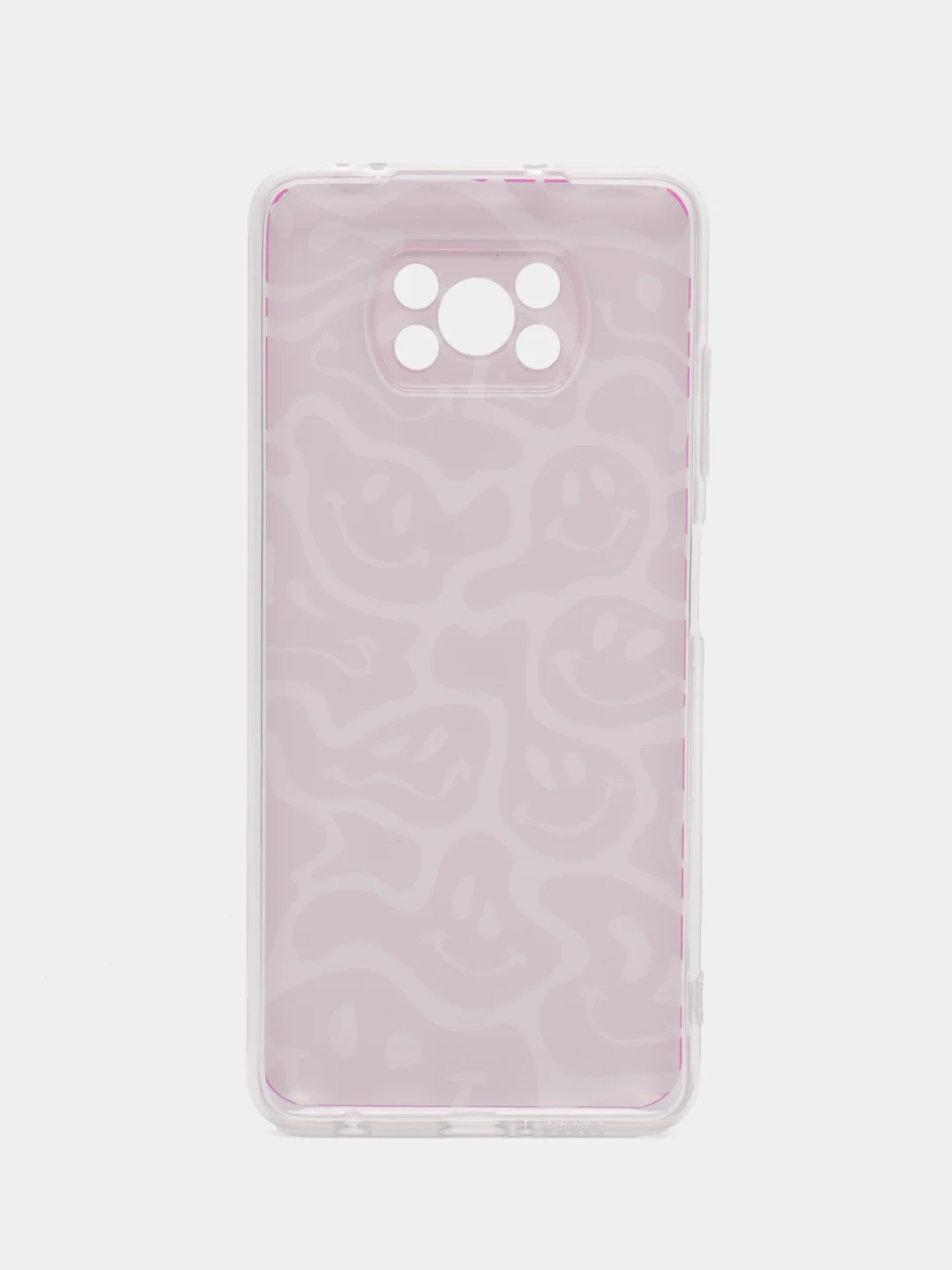 Пурпурный чехол на Xiaomi Poco X3/Poco X3 Pro / Сяоми Поко X3/Поко Х3 Про прозрачный, защита камеры