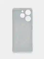 Оливковый силиконовый чехол на Tecno Spark 10 Pro / Текно Спарк 10 Про прозрачный, с рисунком