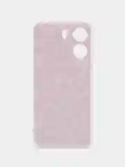 Пурпурный чехол на Xiaomi Redmi 13C/Poco C65 / Сяоми Редми 13C/Поко С65 прозрачный, защита камеры