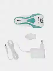 Эпилятор Centek CT-2191, сине-белый, 10 Вт, 2 насадки, 2 скорости, до 30 мин, LED