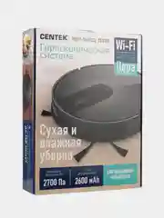 Робот-пылесос Centek CT-2721, 2700 Па, 2600 Li-ion,сухая и влажная уборка