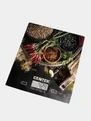 Весы кухонные Centek CT-2462 электронные, стеклянные, LCD, до 5 кг, шаг 1 г