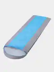 Голубой спальный мешок