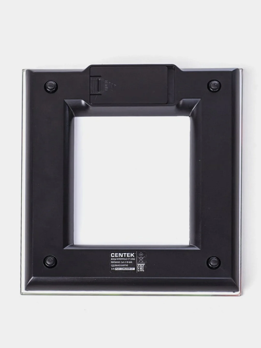 Весы кухонные Centek CT-2462, электронные, стеклянные, LCD, до 5 кг, шаг 1 г
