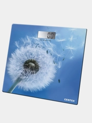 Весы напольные Centek CT-2421 SPRING FLOWER, электронные, до 180 кг, 26х26см