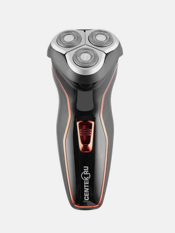 Бритва Centek CT-2171, ротор 3D, сухое и влажное бритье, 3 плавающие головки, триммер