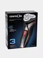 Бритва Centek CT-2171, ротор 3D, сухое и влажное бритье, 3 плавающие головки, триммер