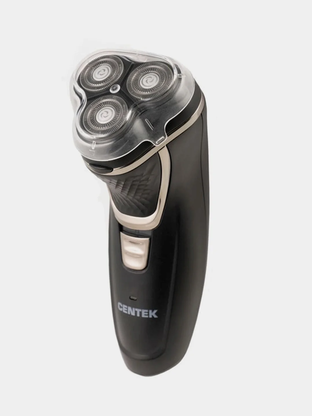 Бритва Centek CT-2176, ротор, 3 плавающие головки, аккумулятор и работа от сети