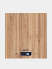 Весы кухонные Centek CT-2466, бамбук, 5 кг