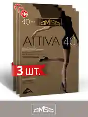 Колготки женские OMSA Oms Attiva 40 комплект 3 пары
