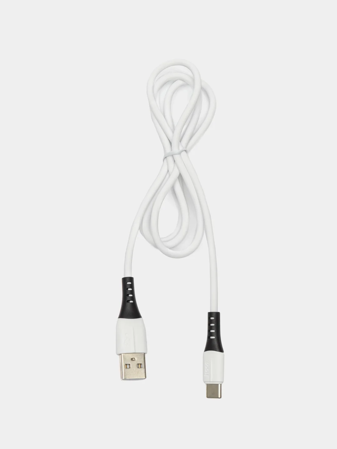 Кабель Hoco Type-C USB быстрая зарядка на Android, силиконовый провод, мягкий кабель