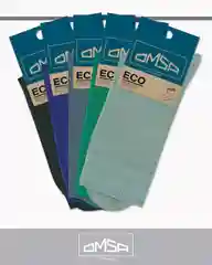 Разноцветный носки мужские OMSA ECO 401 Colors высокие длинные из хлопка набор 5 пар