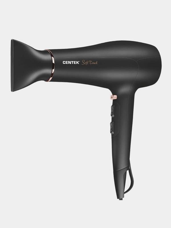 Фен Centek CT-2240, черный/золото, 1950 Вт
