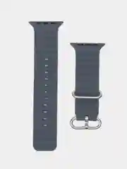 Угольный ремешок силиконовый для смарт-часов Apple Watch X8 Ultra, X8 Pro, Dt No 1, 42-44-45-49мм