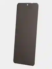 Черный стекло для Xiaomi Poco X5 Pro 5G защитное BROSCORP с рамкой олеофобным покрытием антишпион