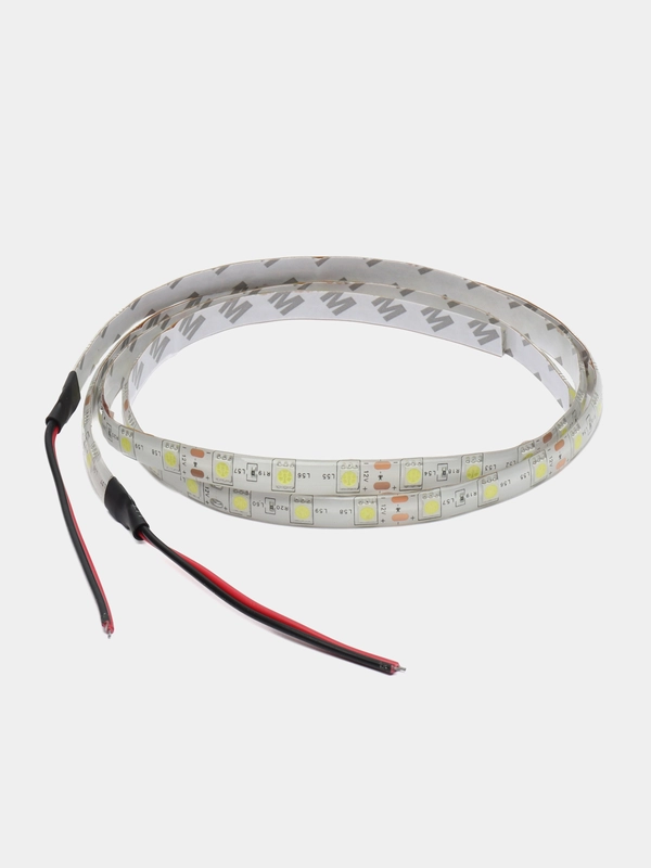 Ленты светодиодные 12В, 60 см., 36 LED, SMD 5050, белый свет, комплект 2 шт