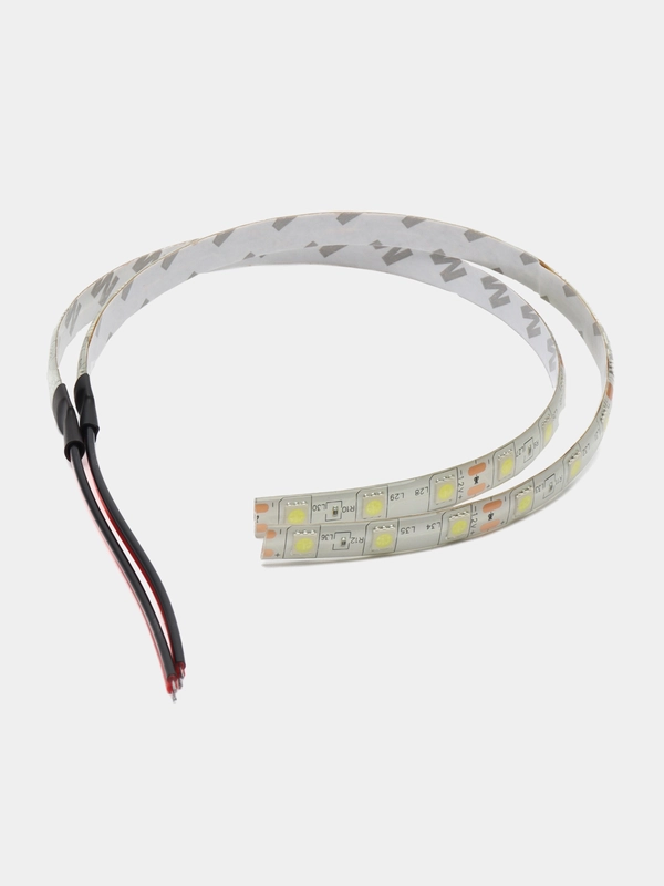Ленты светодиодные 12В, 30 см., 18 LED, SMD 5050, белый свет, комплект 2 шт