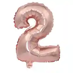 Розовый воздушный шар цифра 1,2,3.4.5,6,7,8,9,0