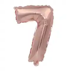 Розовый воздушный шар цифра 1,2,3.4.5,6,7,8,9,0