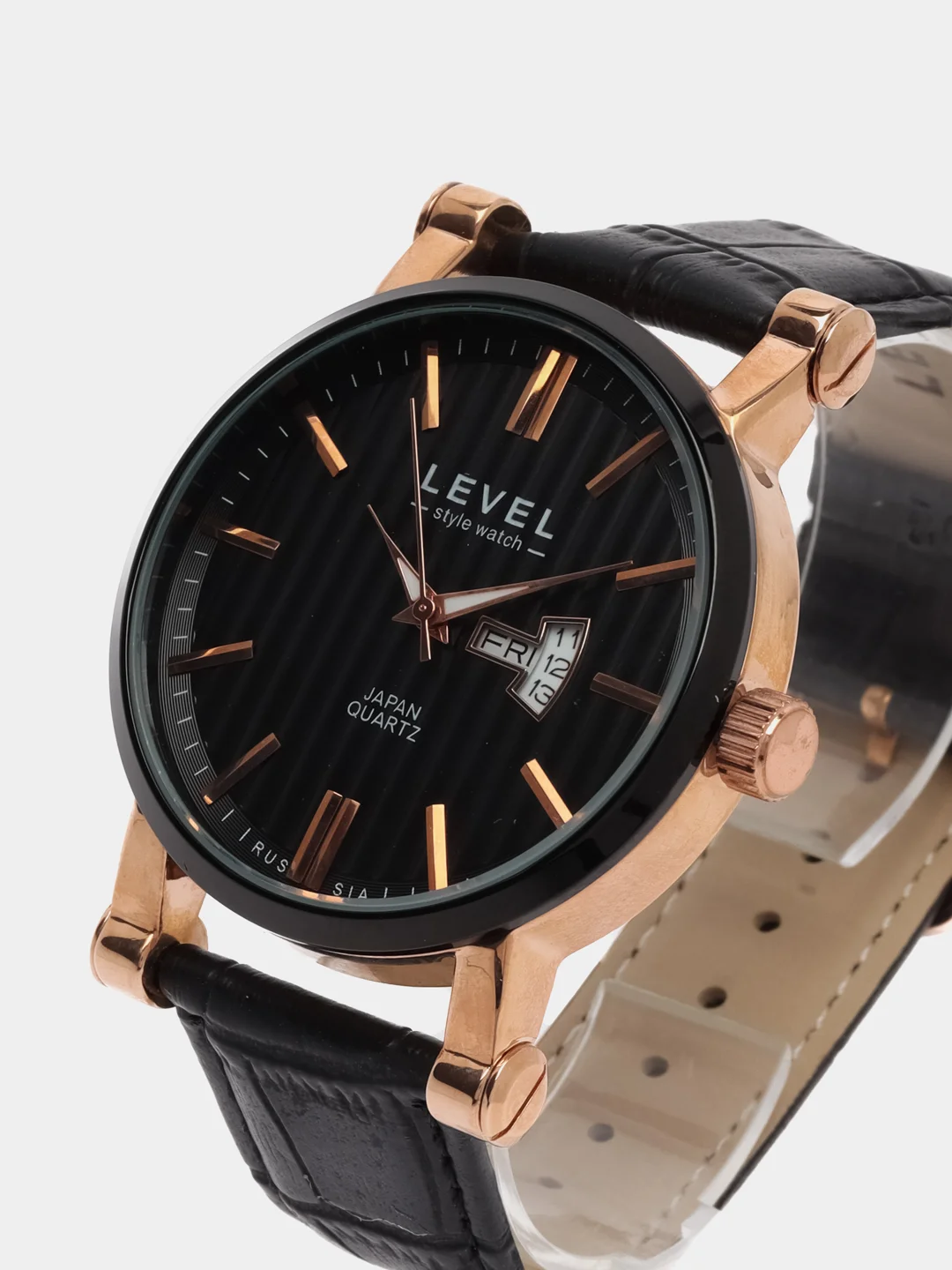 Часы наручные, кварцевые Level, водозашита 3 атм, японский механизм