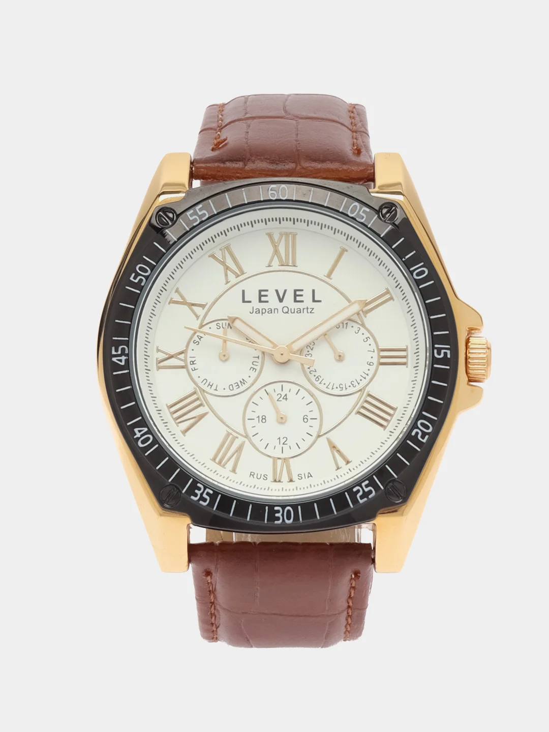 Часы наручные кварцевые Level, водозашита 3 атм, японский механизм