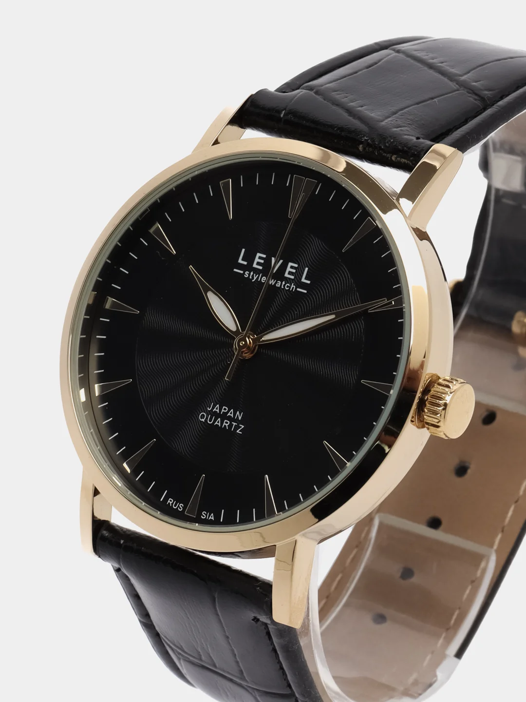 Часы наручные кварцевые Level, водозашита 3 атм, японский механизм
