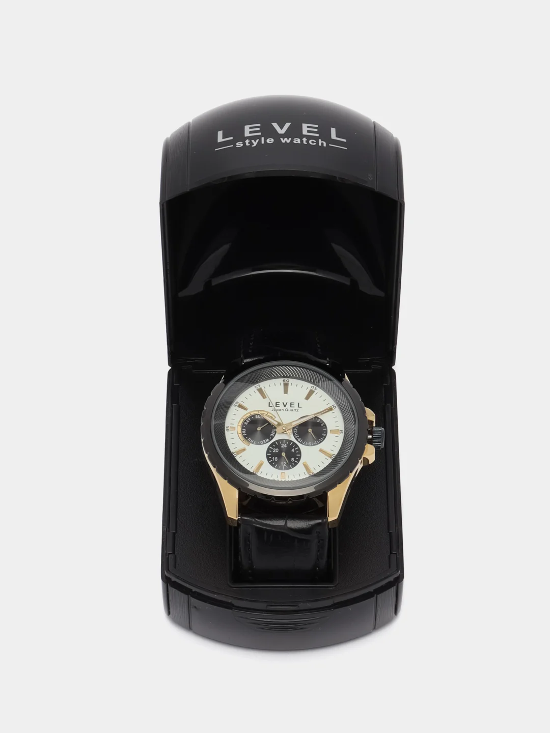 Часы наручные кварцевые Level, водозашита 3 атм, японский механизм