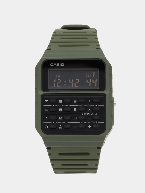 Часы наручные Casio Vintage CA-53WF-3B, с калькулятором, унисекс
