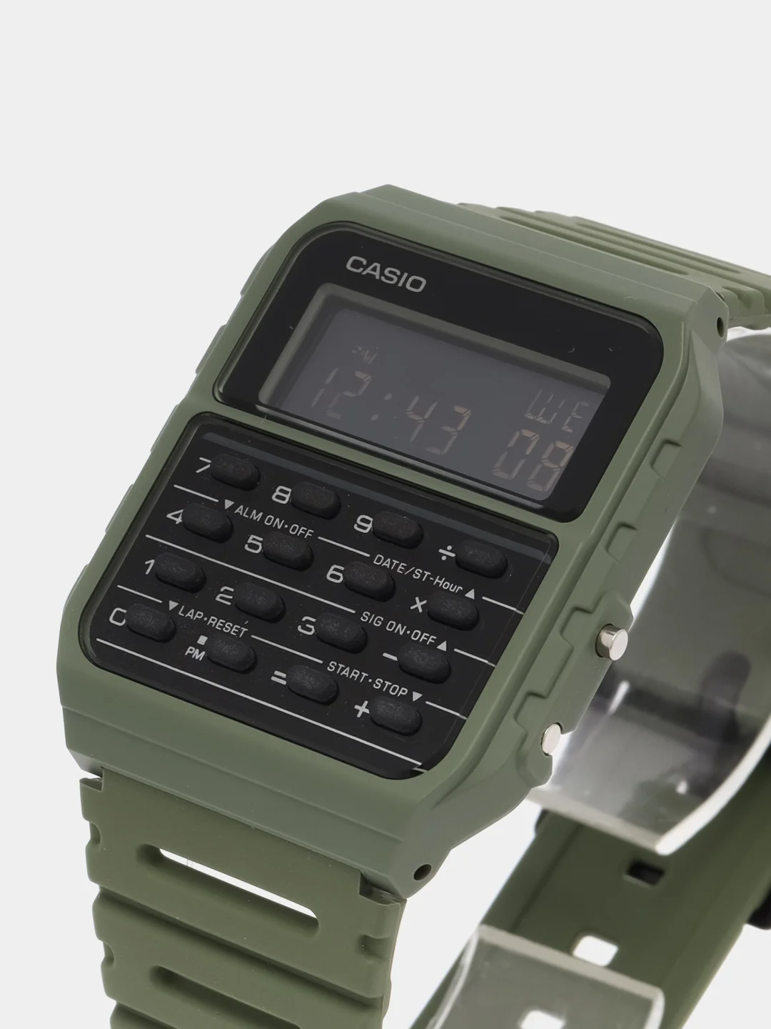 Часы наручные Casio Vintage CA-53WF-3B, с калькулятором, унисекс