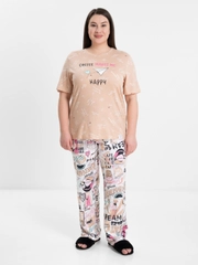 Футболка и брюки, комплект женский Clever Wear, пижама