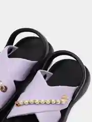 Сиреневый сланцы женские