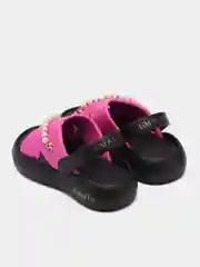 Тёмно-розовый сланцы женские