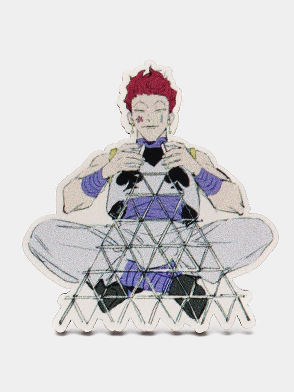 Значок деревянный по аниме "Хантер х Хантер / Hunter x Hunter"