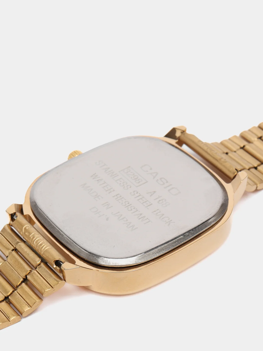 Золотистый хаки часы мужские Casio