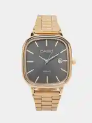 Золотистый хаки часы мужские Casio